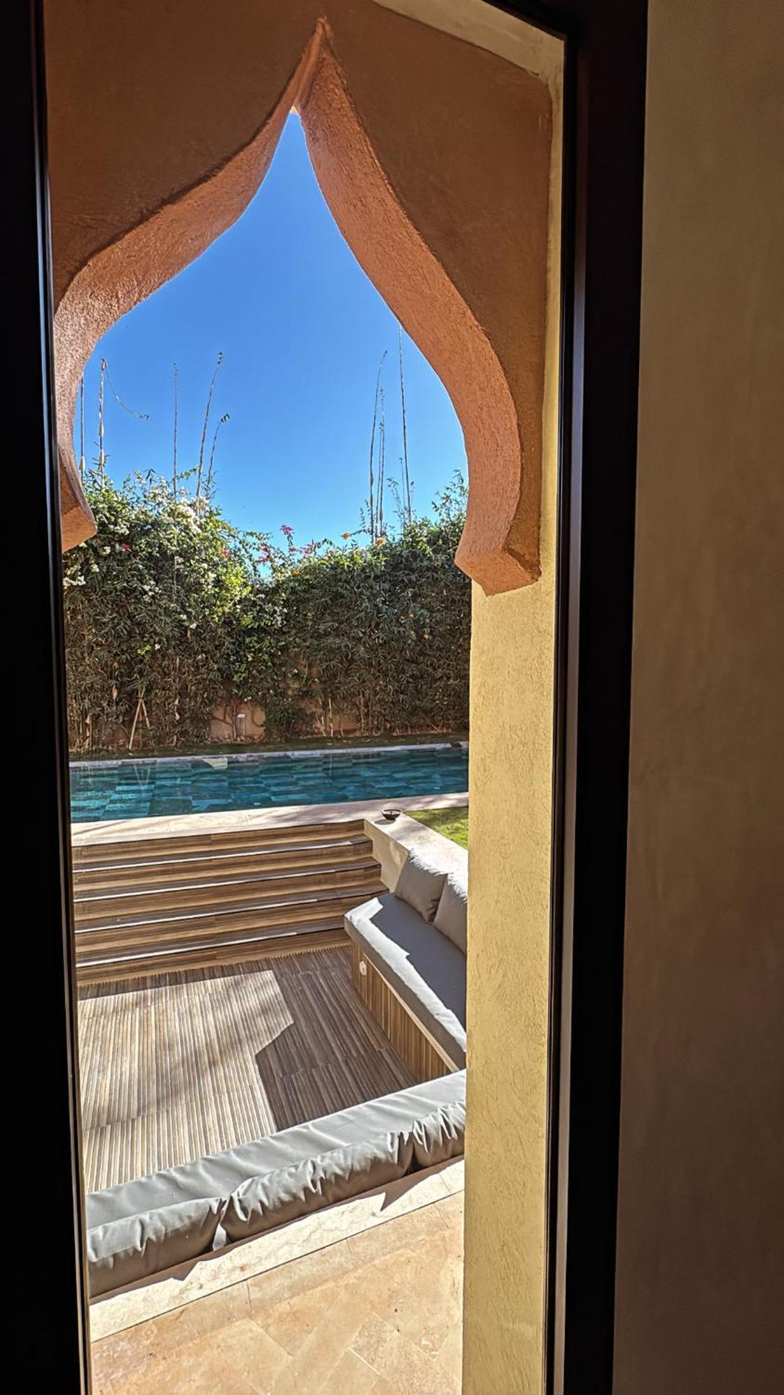 Villa Mattia Piscine Chauffee Sans Vis A Vis Marrakesch Exterior foto
